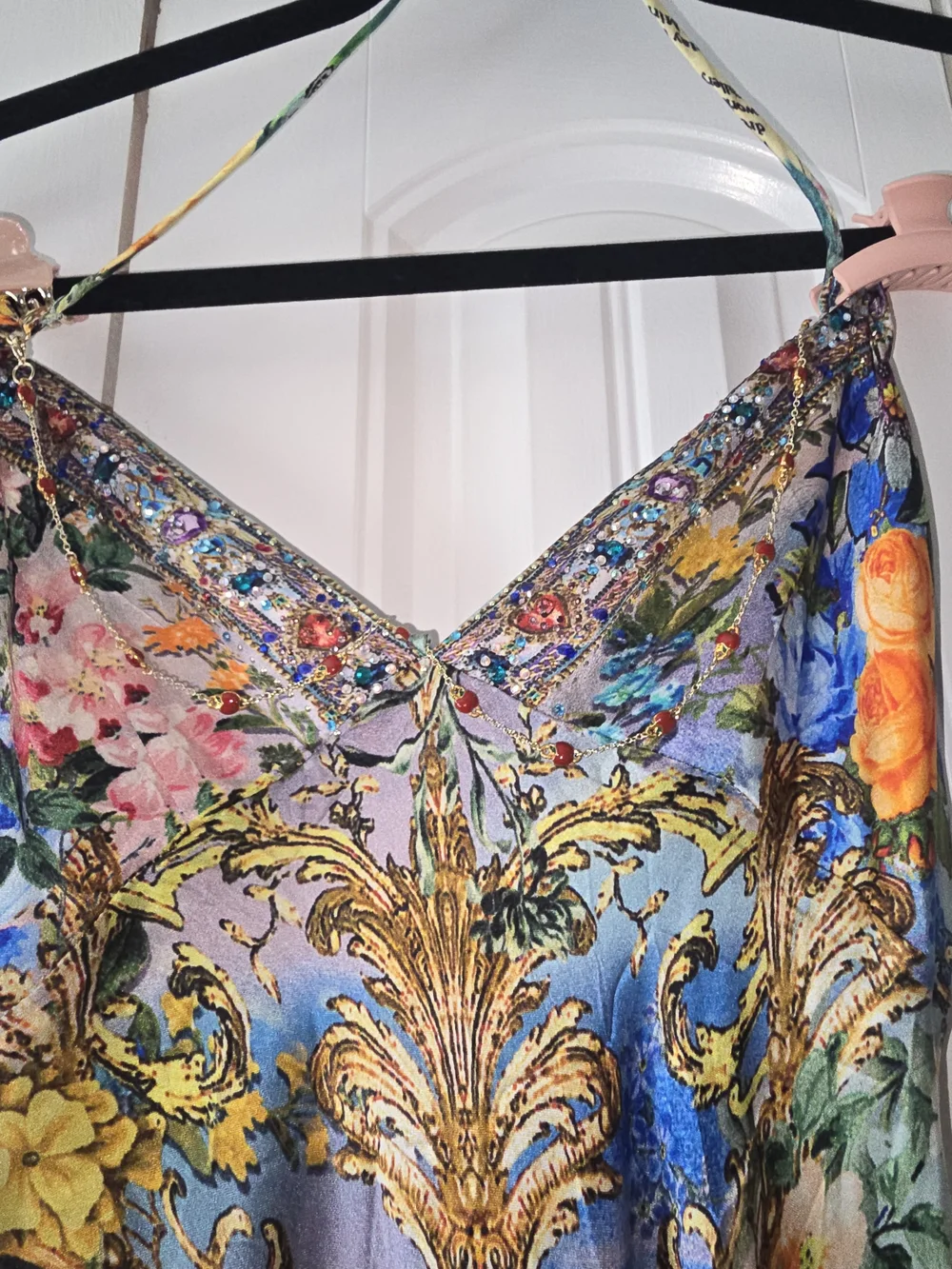 NEW!!Camilla * Unicorn Kindest One Of All Fairy-Tale SILK Maxi Dress Sold Out! - Picture 9 of 14